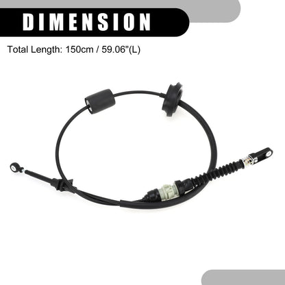 Gear Shift Control Cable for Chrysler 200 (2011 - 2014) Metal Black