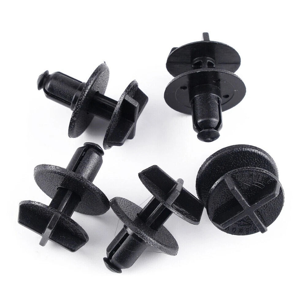 10Pcs Bumper Tank Fender Plastic Fasteners Trim Clips for Car