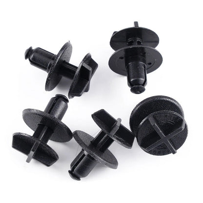 10Pcs Bumper Tank Fender Plastic Fasteners Trim Clips for Car