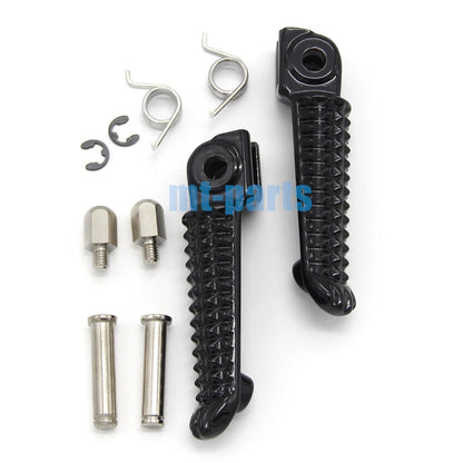 Black Front Footrest Pegs for Yamaha YZF R6R (2005-2011)