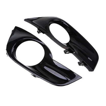 Black Front Bumper Fog Light Bezel Cover for Nissan Altima Sedan (2013-2015)