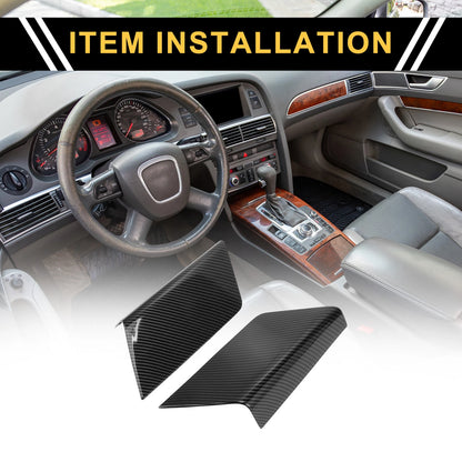 Carbon Fiber Door Panel Handle Covers for Ford F-150 (2021-2024)
