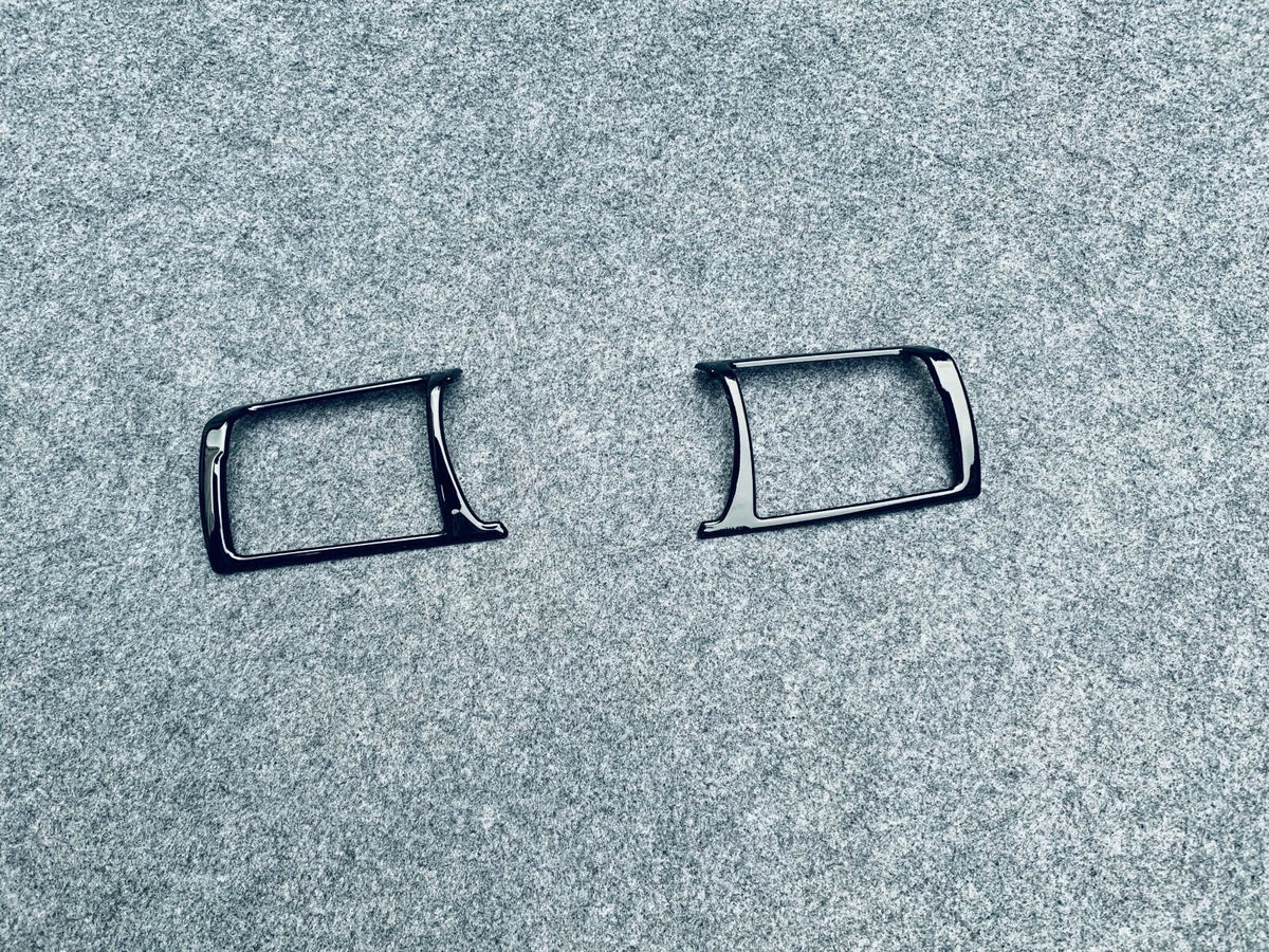 Steering Wheel Glossy Black Frame Button Cover Trim for Nissan Rogue (2021-2023)