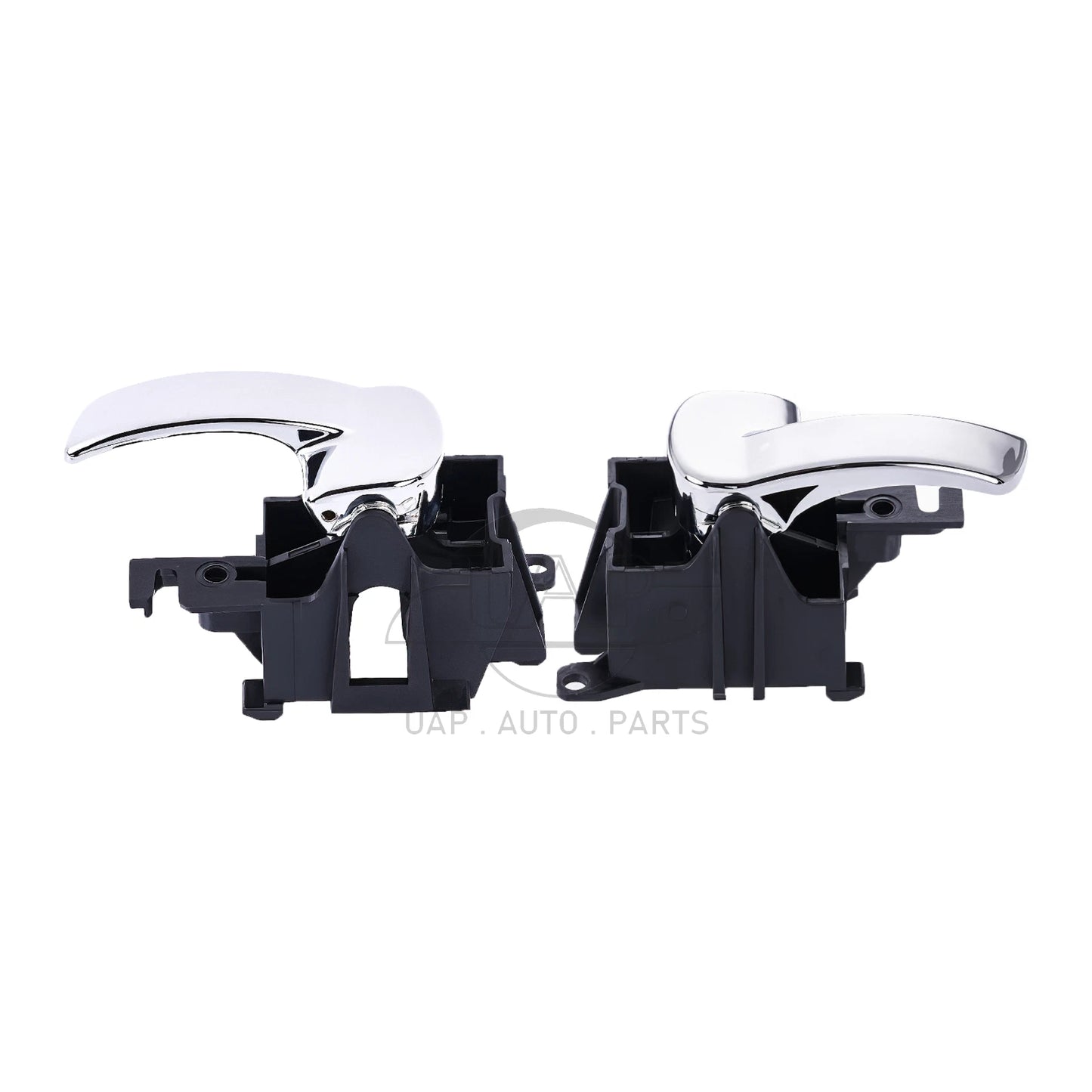 Left & Right Inner Door Handle Chrome for Nissan Navara D40 Frontier(2005–2018)
