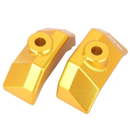 Rear Fit Spindle Chain Adjuster Block for Kawasaki Z800 (2012-2015) Gold