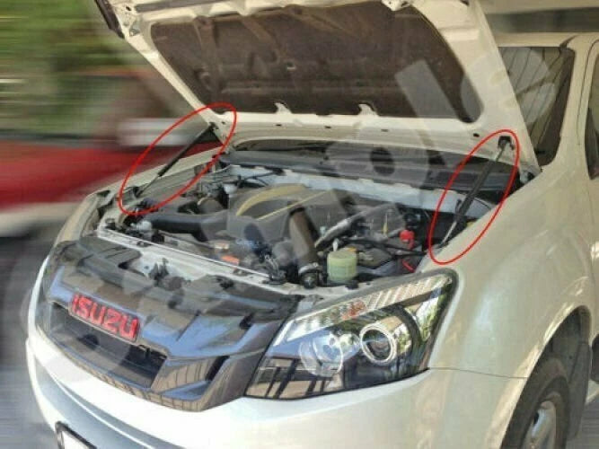 Gas Strut Lift Supports for Isuzu D-Max (2012-2015)