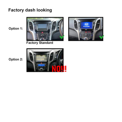 9" Wireless CarPlay Android Auto Stereo for Hyundai i30 (2012-2017)