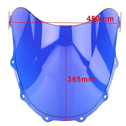 Silver Windscreen for Kawasaki Ninja ZX7R 1996-2003