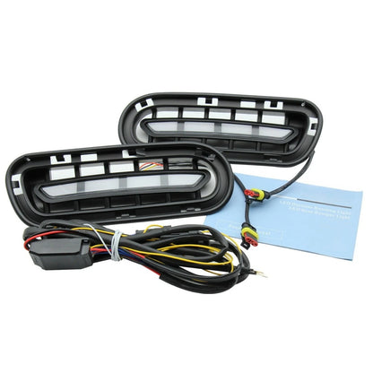 2 x LED DRL Fog Lights for Kia Stinger (2018–2022)