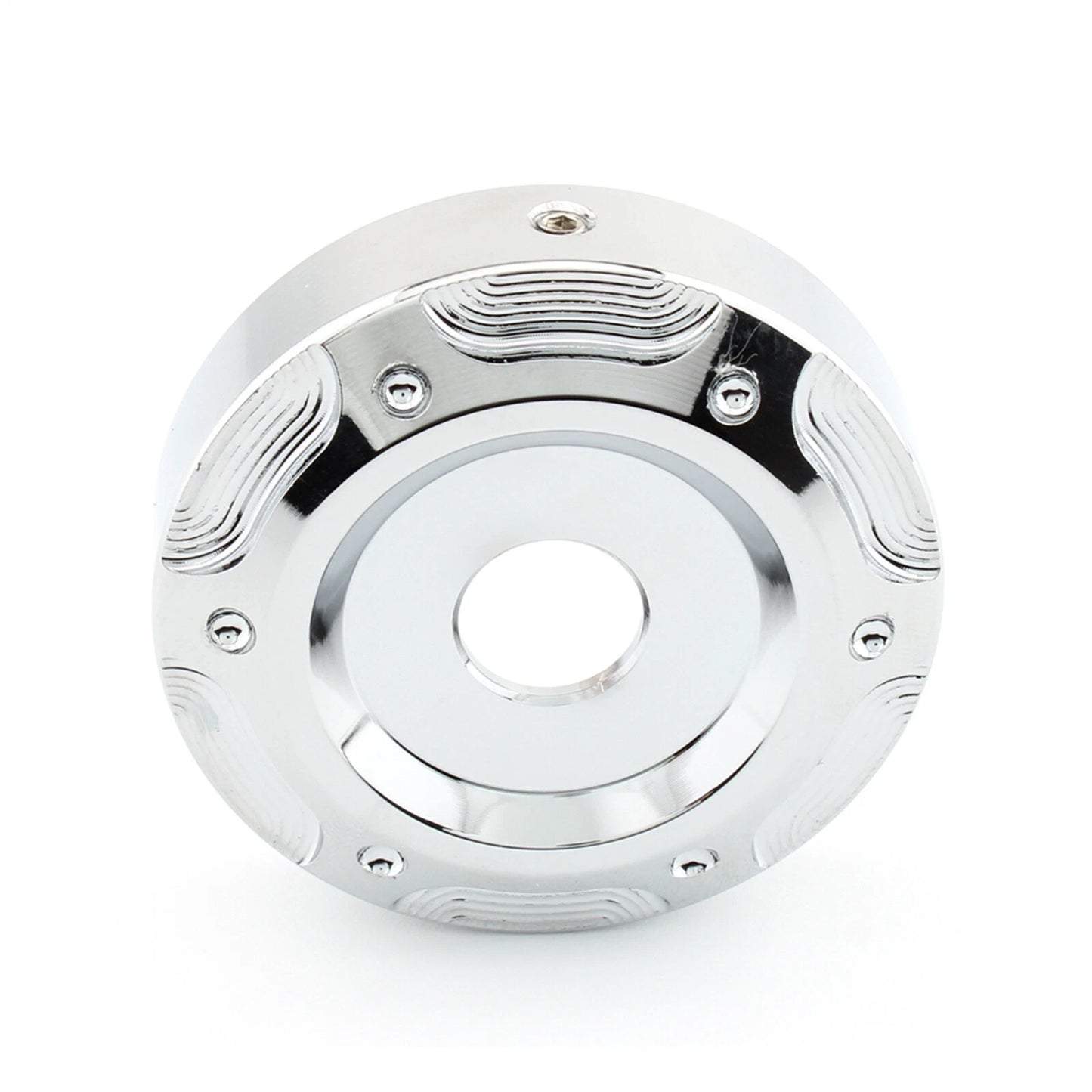 Silver Aluminum Radiator Cap Covers for Harley Davidson X350 (2023)