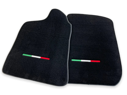 Floor Mats for Ferrari F12 Berlinetta Black Tailored Carpets (2012-2017)