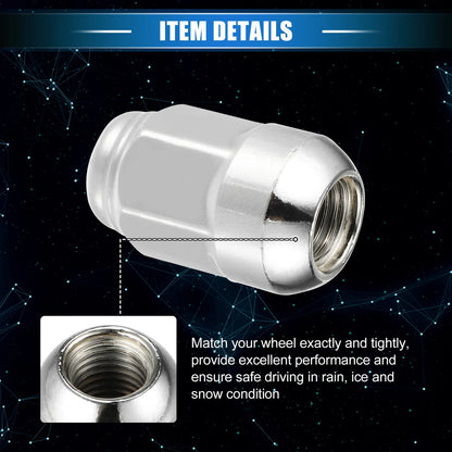 20 x Wheel Lug Nuts M12x1.5 for Honda CR-V (2007-2023)