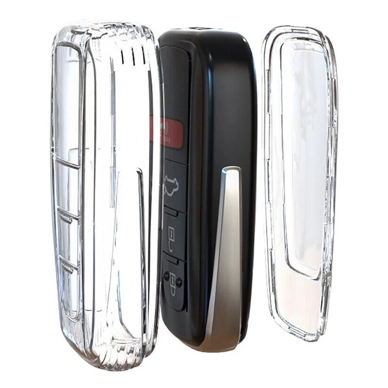 TPU Car Key Cover Case for Toyota Highlander, RAV4, Camry, Corolla (2010-2023)