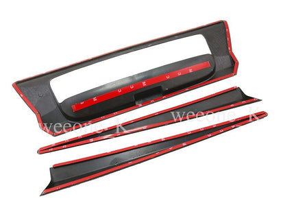 Carbon Tailgate Accent for Isuzu D-Max (2016)