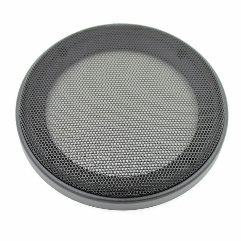 2X Speaker ABS Coaxial Steel Mesh Grille Cover Woofer Mask 5" Round Steel Mesh