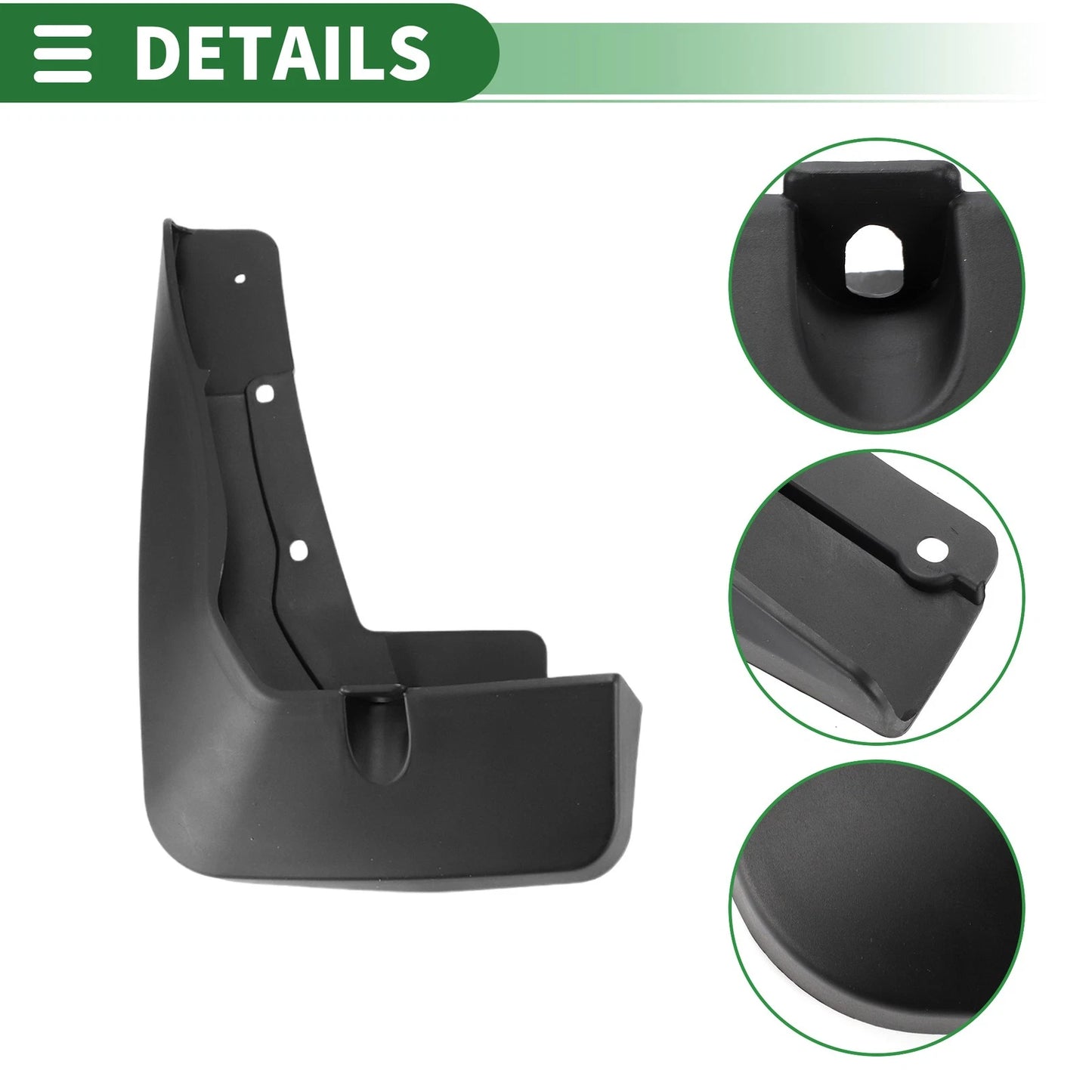 Mud Flaps Splash Guards 1 Set for Mitsubishi ASX (2010-2023)