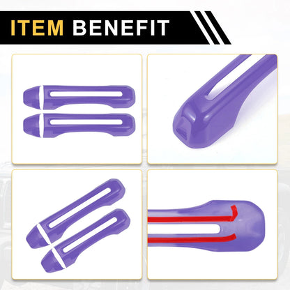 Door Tailgate Handle Cover for Jeep Gladiator JT (2020-2021) - 1 Set Purple