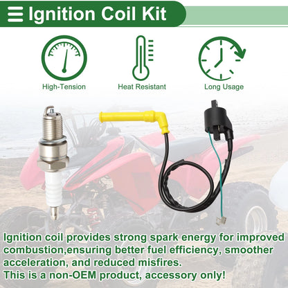 Ignition Coil for Honda Rincon 650 TRX650FA 4x4 (2003-2005) 1 x Set