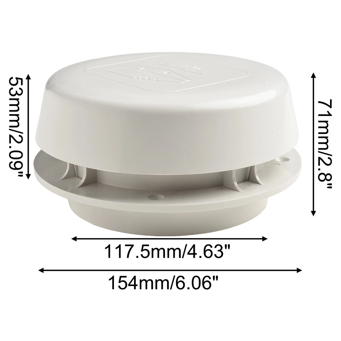 Upgraded / Exhaust Outlet Vent for Rain / RV (2020–2025)