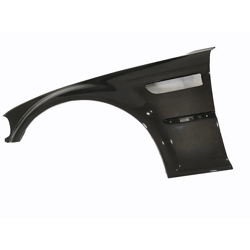 Real Carbon Fiber Front Vented Fenders Wings for BMW M3 E46 2001-2006 Gloss