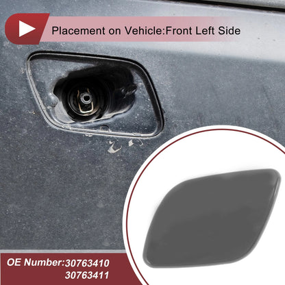 Front Left Bumper Trim Nozzle Cover for Volvo XC60 (2009-2013) Gray