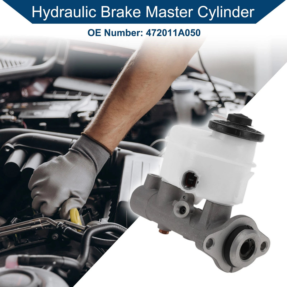 Brake Master Cylinder with Reservoir for Toyota Corolla (1997–2001)