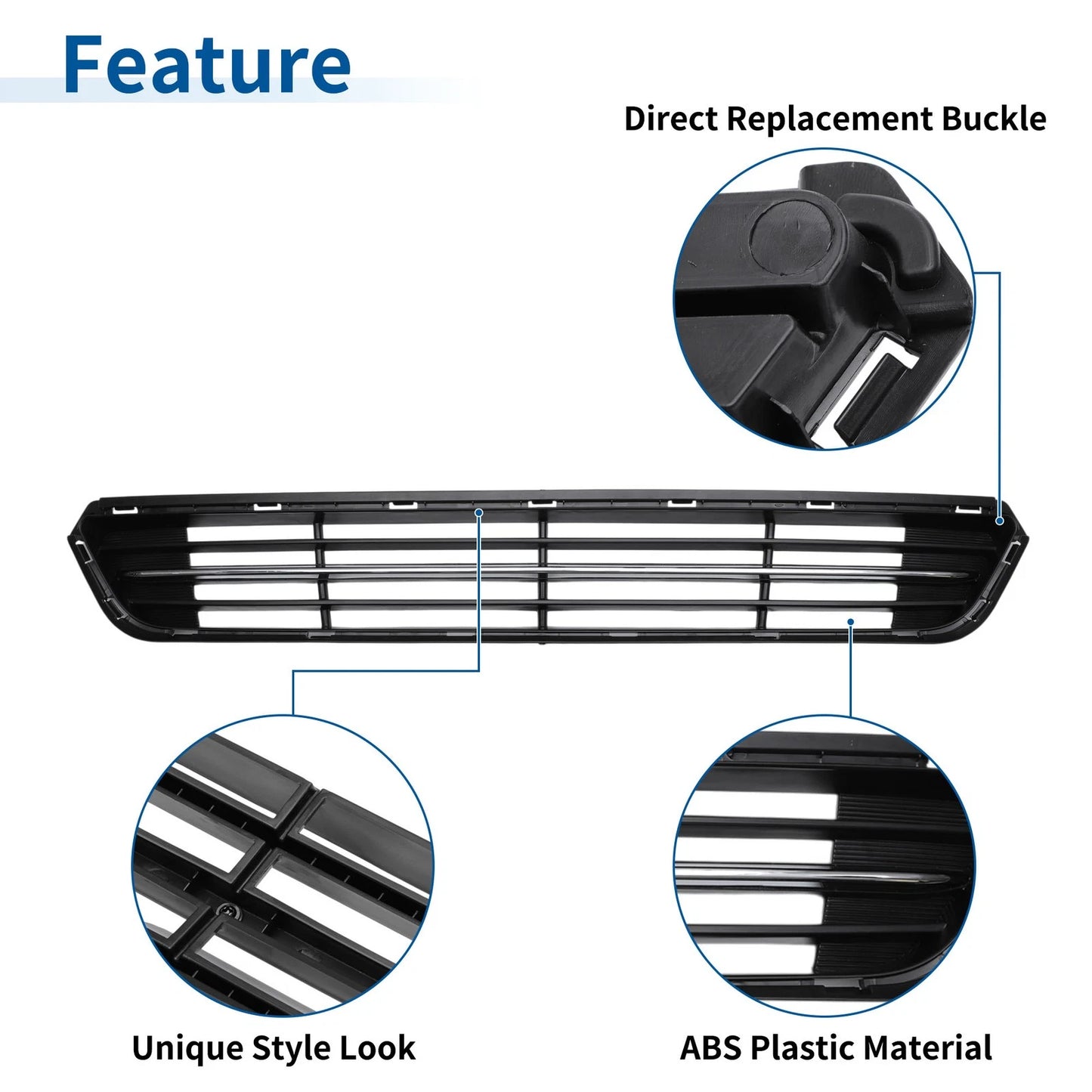 Lower Grille Front Bumper Grille for KIA OPTIMA (2011-2013) 1 x Cover