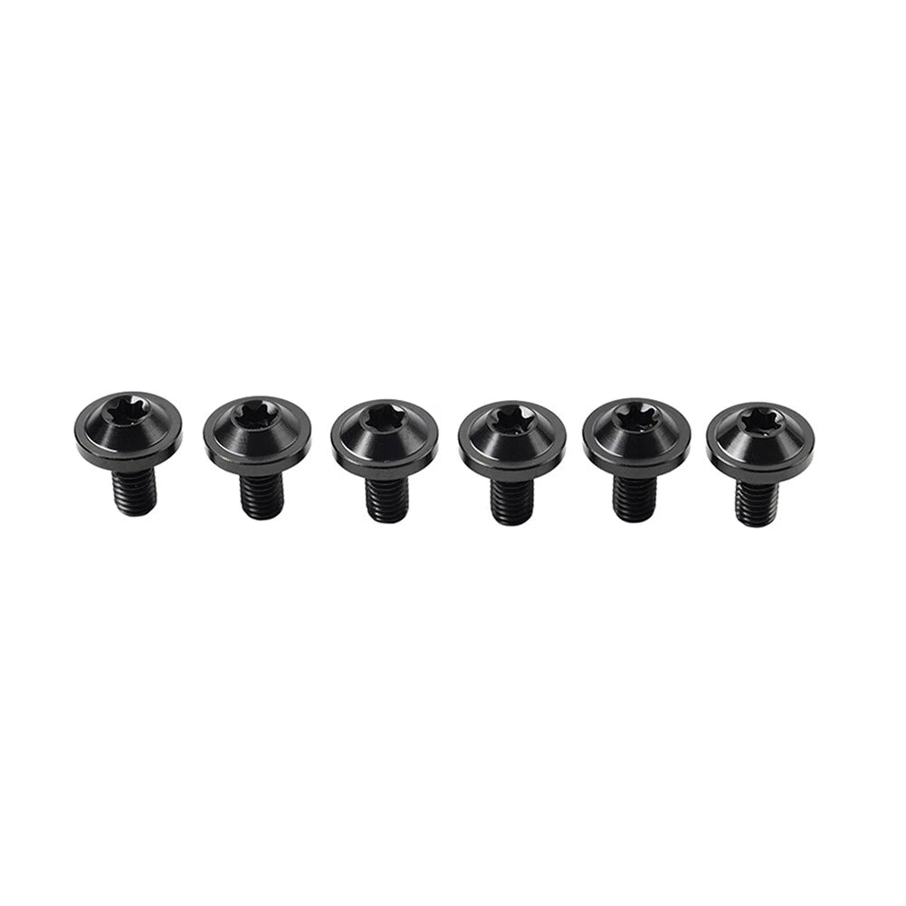 6 x Black Titanium M5x30mm Torx Head Screws for Bike Motorcycle