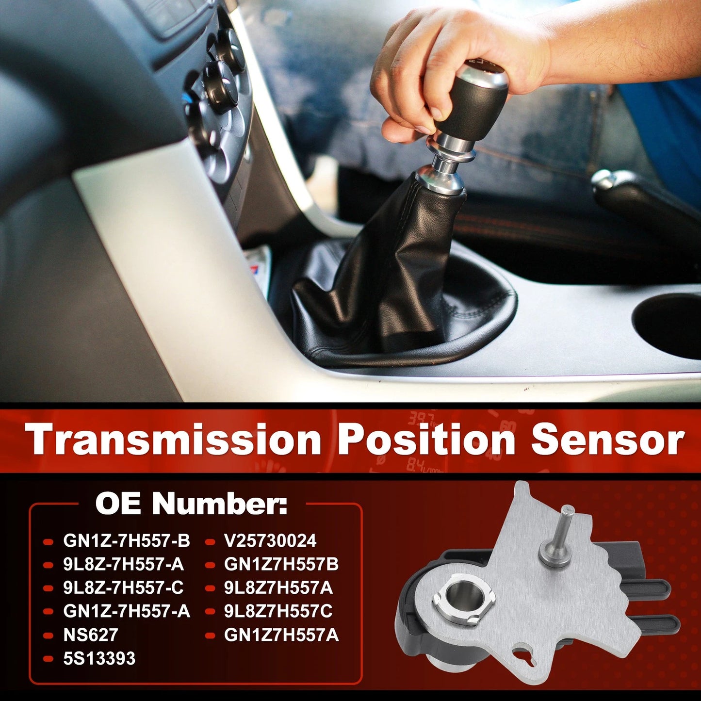 Neutral Safety Position Switch for Ford Escape Explorer Fusion Focus Edge Taurus (2001-2023)