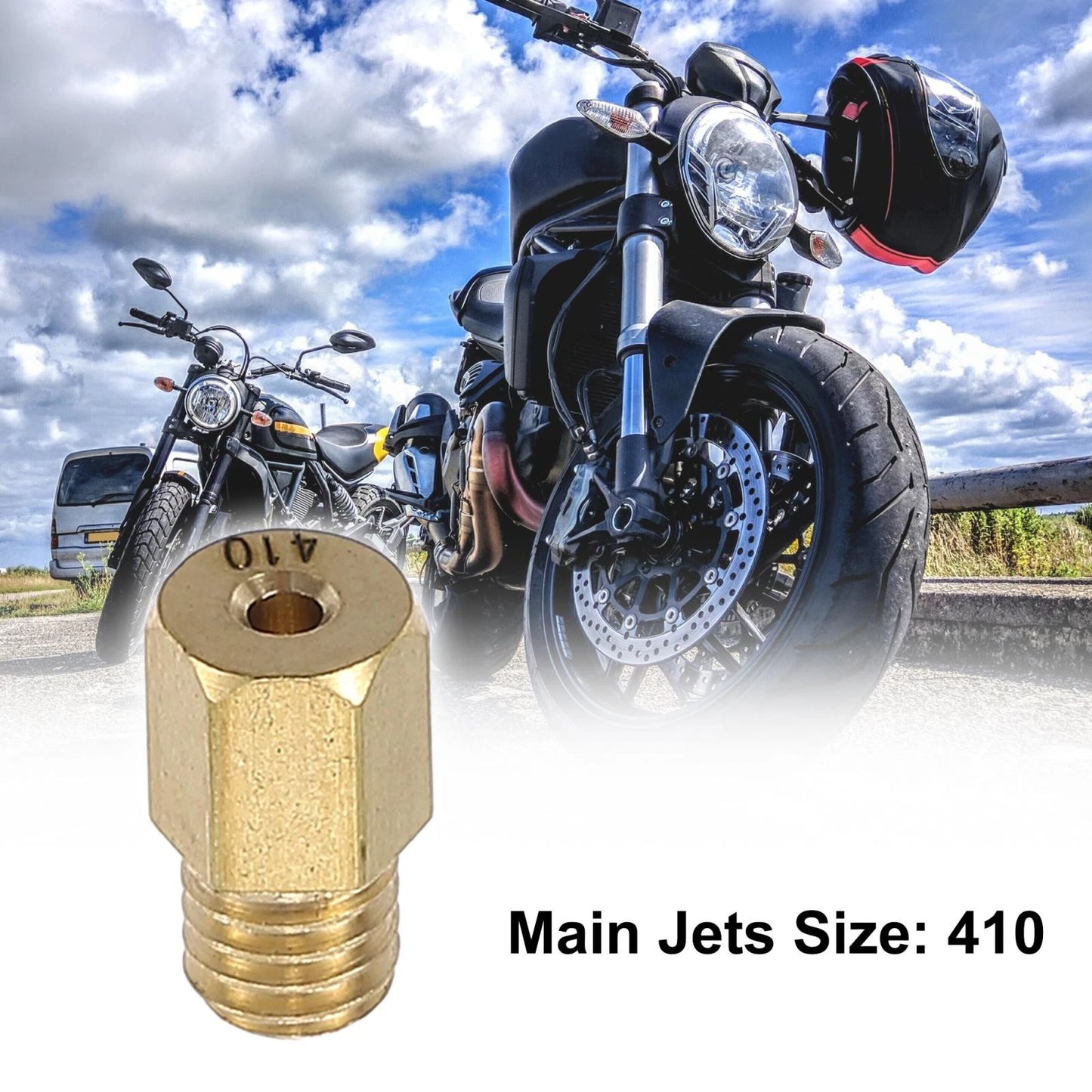 Jet 410 Carburetor Main Jet for VM 20