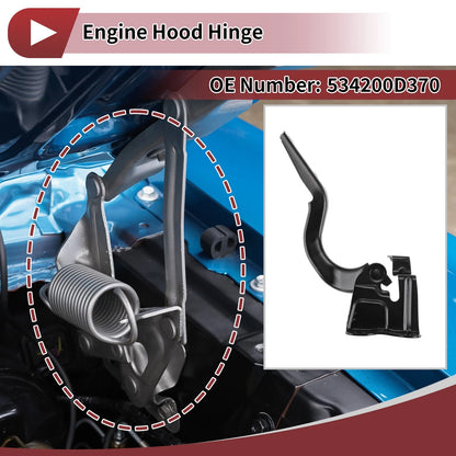 Hood Hinge Left Side 1 pc for Toyota Vios (2014–2024)