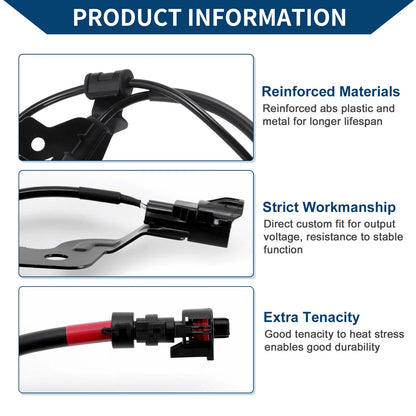 ABS Wheel Speed Sensor for KIA SORENTO 2WD (2003-2009)