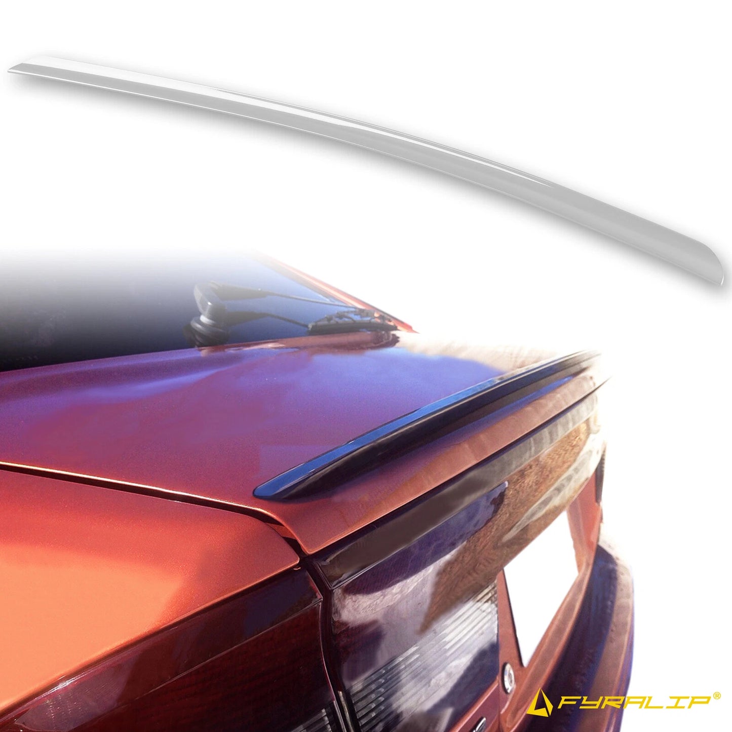 19" Silver Boot Lip Spoiler for Subaru Legacy (2003-2009)