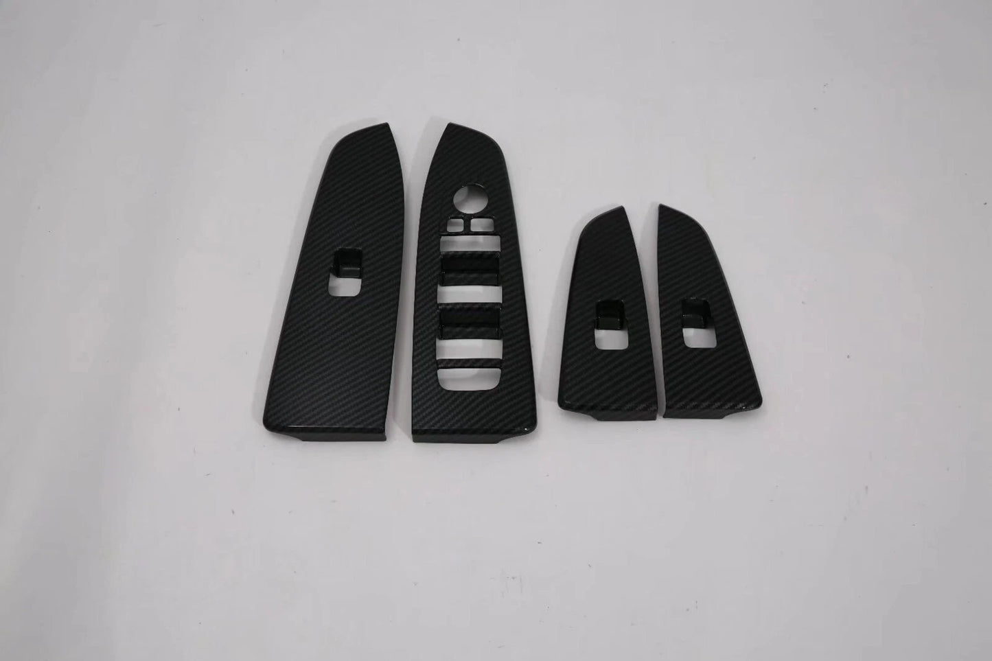 Carbon Fiber Window Lift Panel Armrest Lid Cover Trim for Kia Forte K3 (2019-2021)