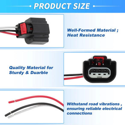 Manifold Pressure Sensor with Connector for Chrysler Dodge (2005-2010)