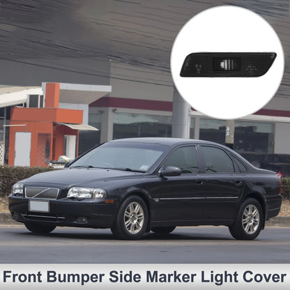 Left Front Bumper Side Marker Light Cover for Volvo S80 (2002-2006)