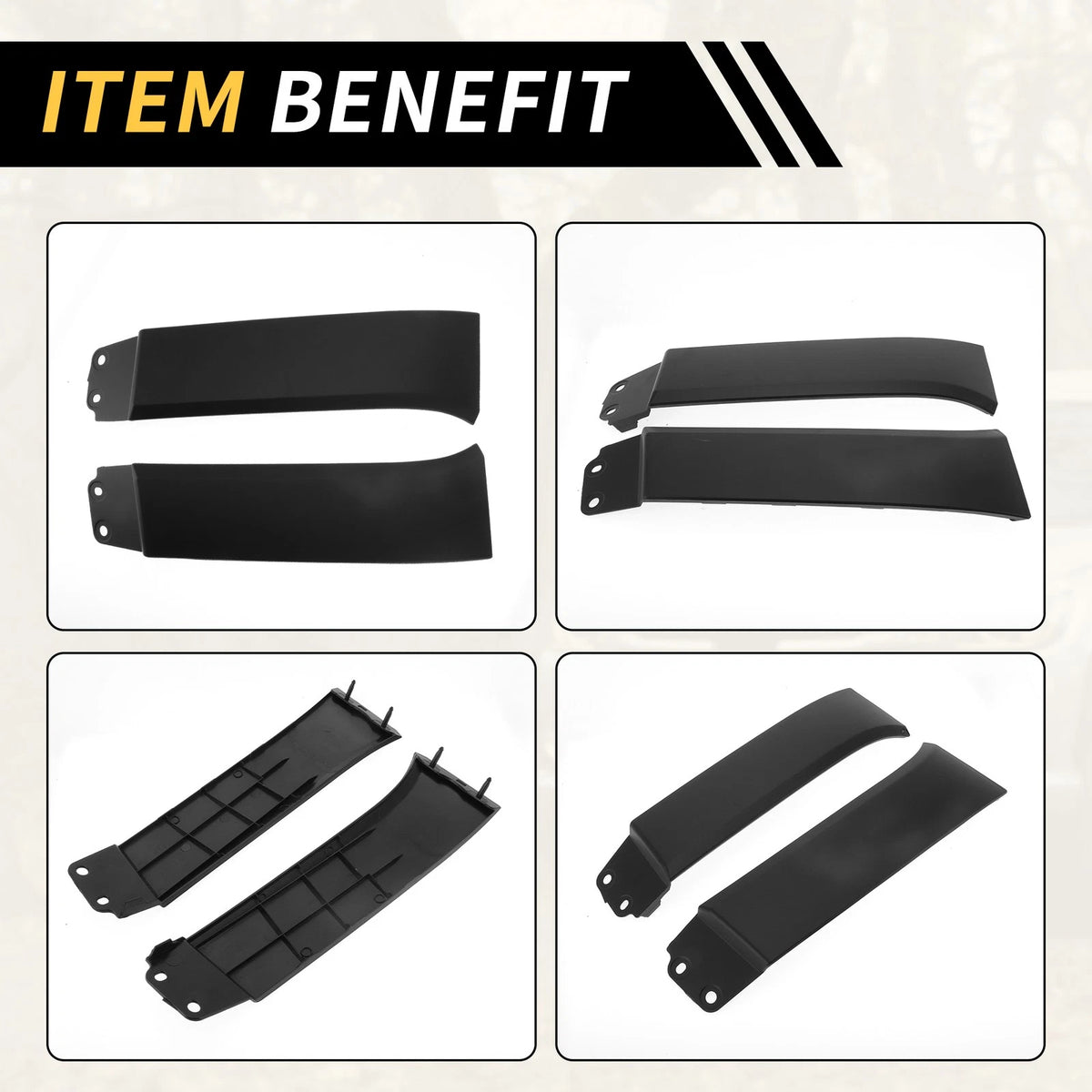 Front Bumper Grille Headlight Filler for Toyota Tundra (2007-2013)