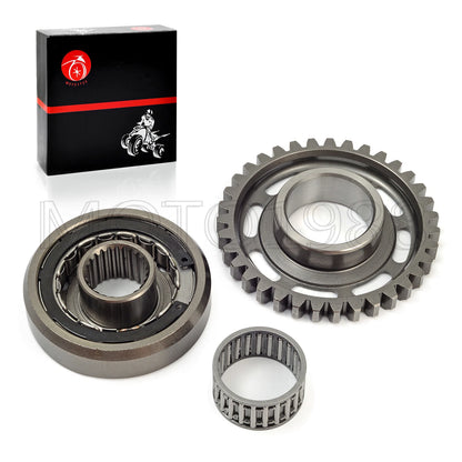 2 x Starter Clutch And Driven Gear For Honda TRX450ER CRF450X (2005–2017)