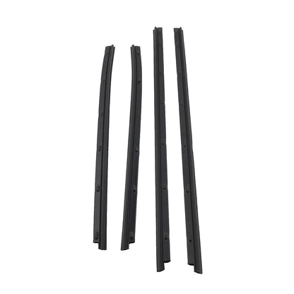4pcs Inner Front Rear Door Belt Moulding for Toyota Hilux Vigo (2004-2014)