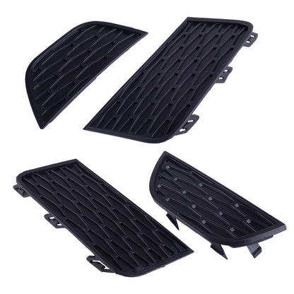 4x Bumper Fog Light Cover Bezel for Land Rover Range Evoque (2011-2015)