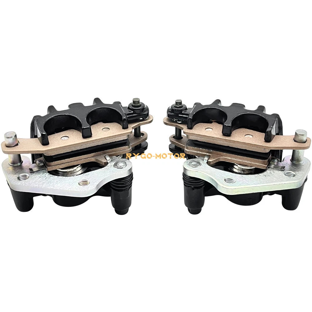 Front Brake Caliper & Rotor Disc for Kawasaki Prairie KVF650/KVF700 4x4