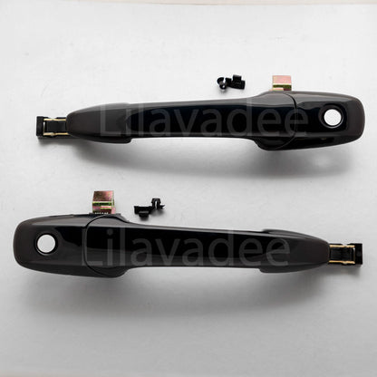 Glossy Black Outer Door Handles for Ford Ranger, Mazda BT-50 (2006-2011)