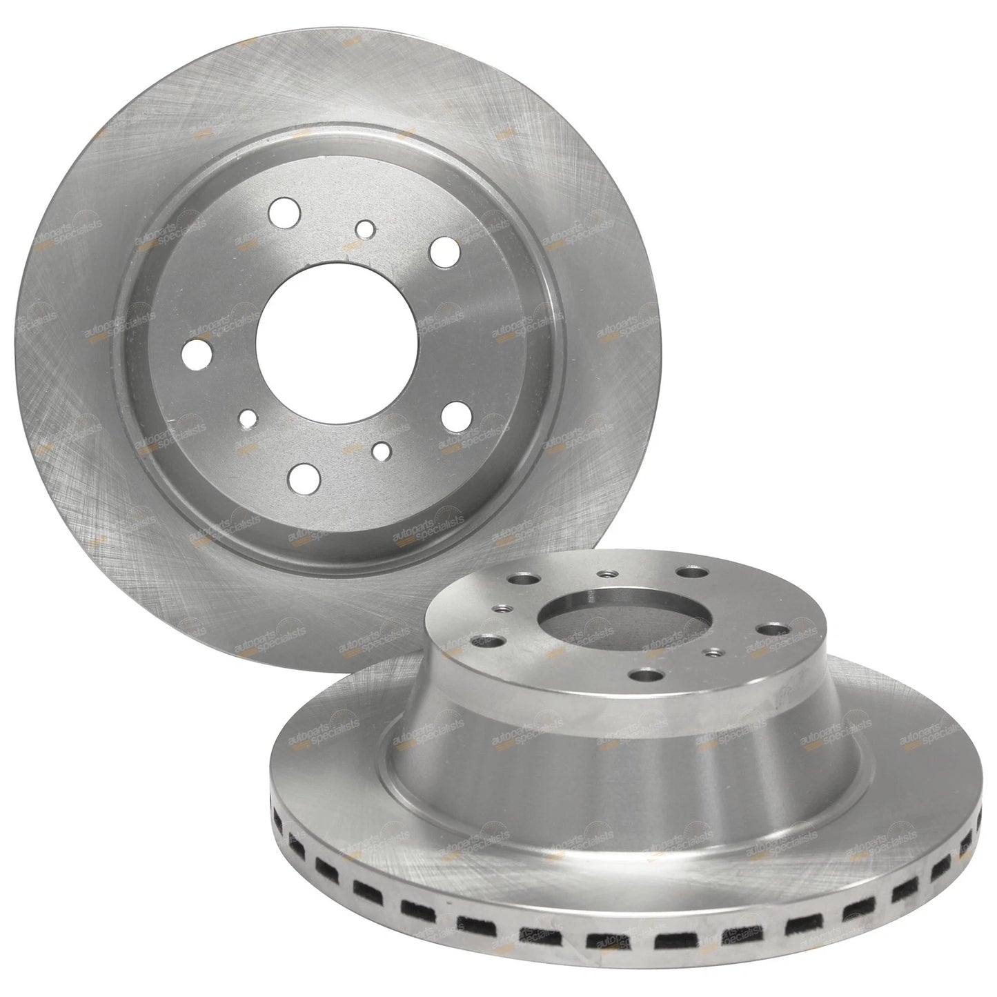 2 x Front Disc Rotors + Brake Pads V6 for Toyota Lexcen VR VS (1993–1997)