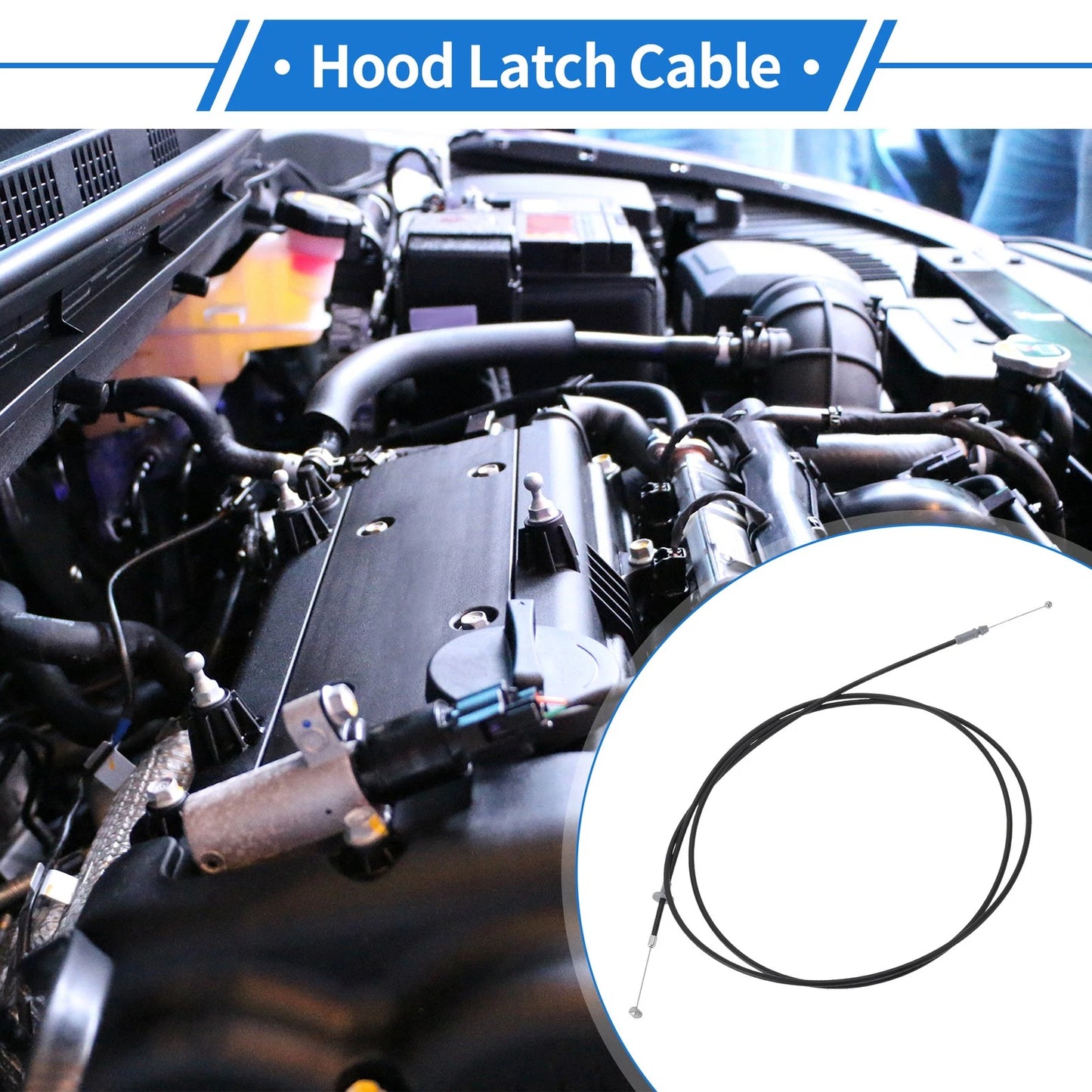 Hood Release Cable Hood Latch Cable for Toyota Crown (2005–2005)