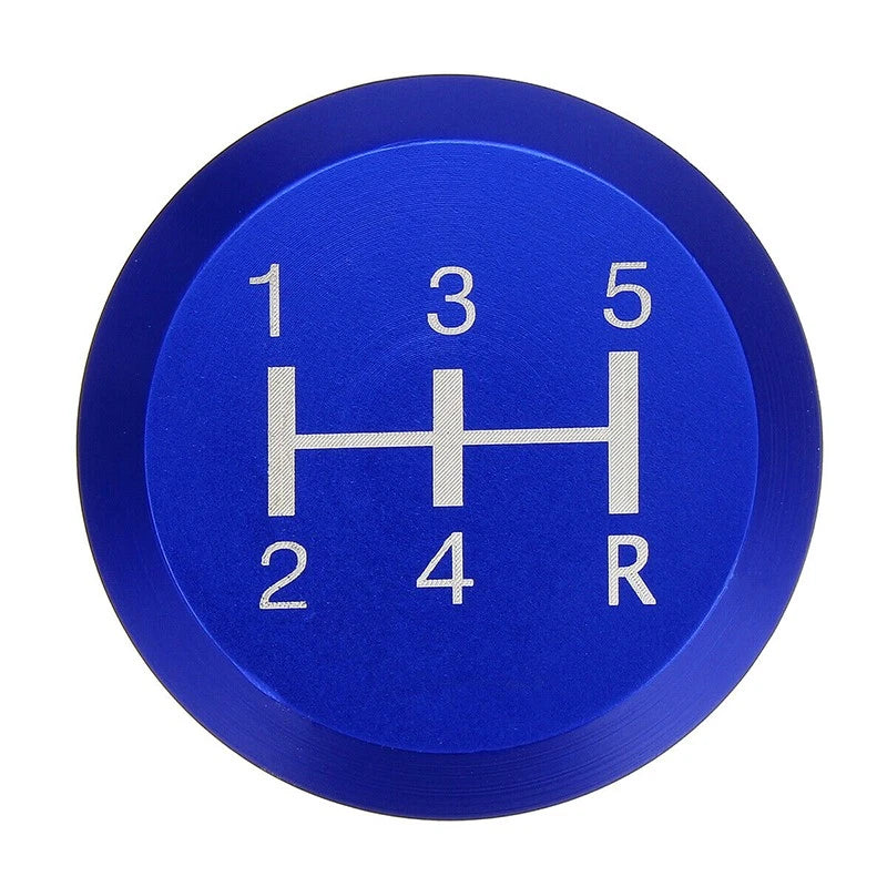 5 Speed Manual Shift Knob Gear Shifter for Car with 3 Adapters