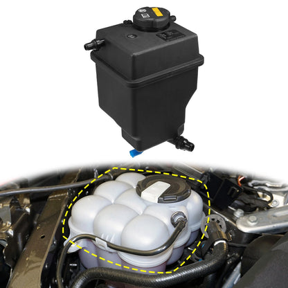 Coolant Radiator Reservoir Tank Set PCF000033 with Cap & Sensor for BMW X5 (2000-2006)
