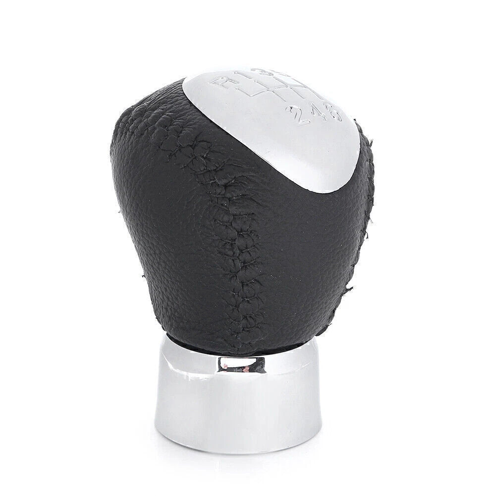 Leather Shift Knob 6 Speed for Mazda 3 5 6 Axela CX-5 (2003-2023)