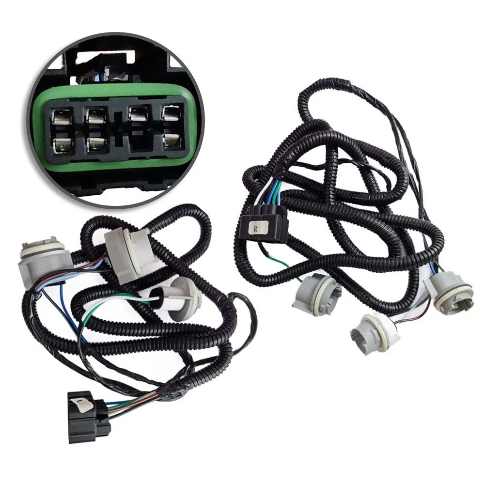 2 x Tail Light Socket Wiring Harness Rear LH RH for Suburban 1500