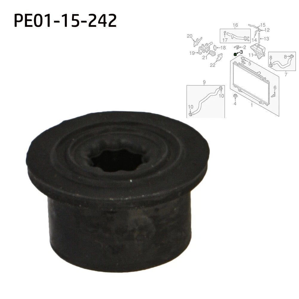 Upper Radiator Rubber Bushing Mount Insulator for Mazda 3, CX-5