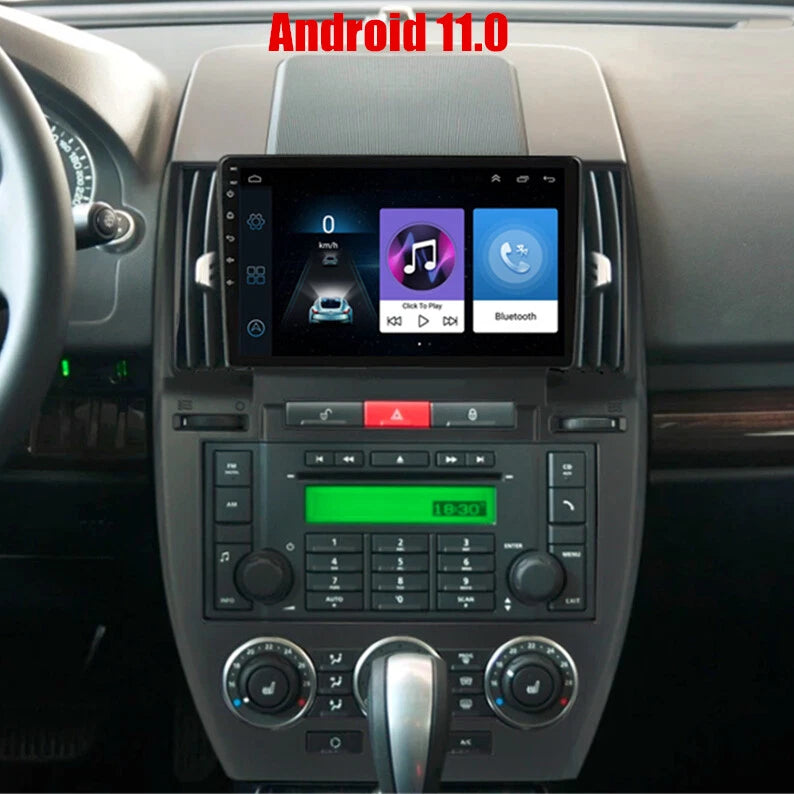 9" Android 11.0 GPS Stereo Radio for Land Rover Freelander 2006-2012